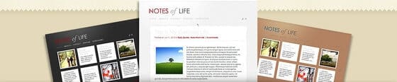 DailyNotes Tumblr Style WordPress Theme