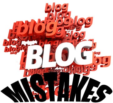 Blogging mistakes