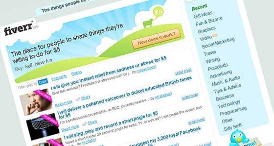 Make Money with Fiverr