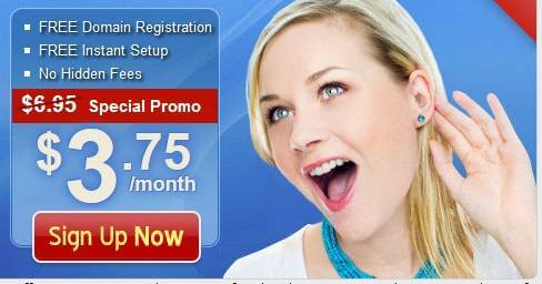 Monthly price as low as $3.75 only