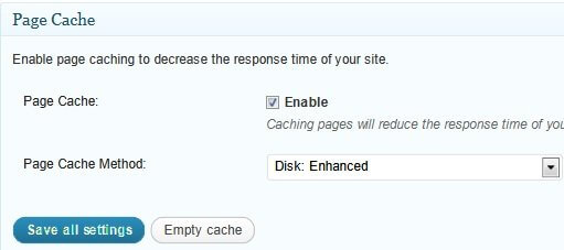 General page cache