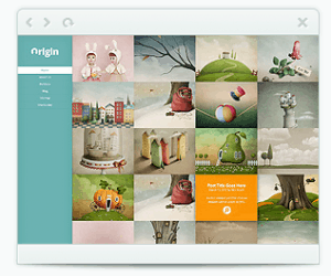 Origin wordpress porfolio theme by elegant theme