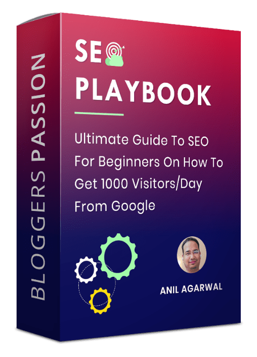 SEO Playbook eBook by Anil Agarwal