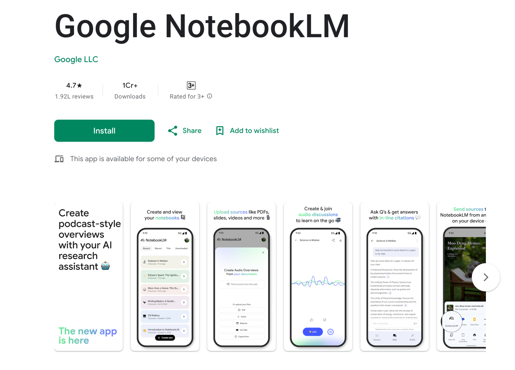 Google NotebookLM