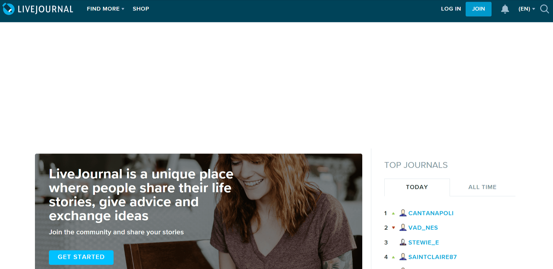 free blog sites - LiveJournal