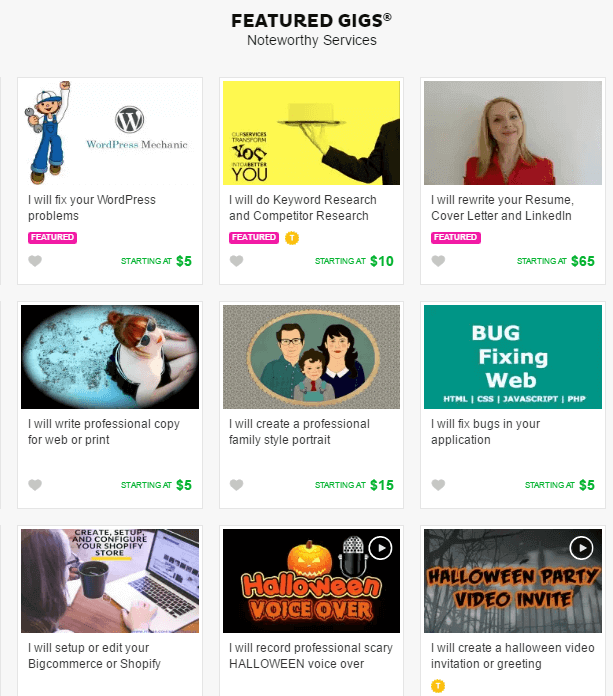 fiverr- earn money online by selling anything