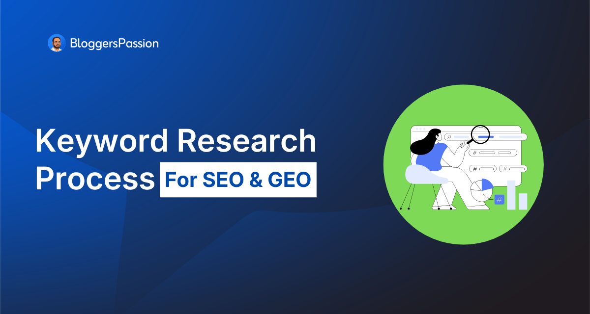 keyword research process for seo & geo