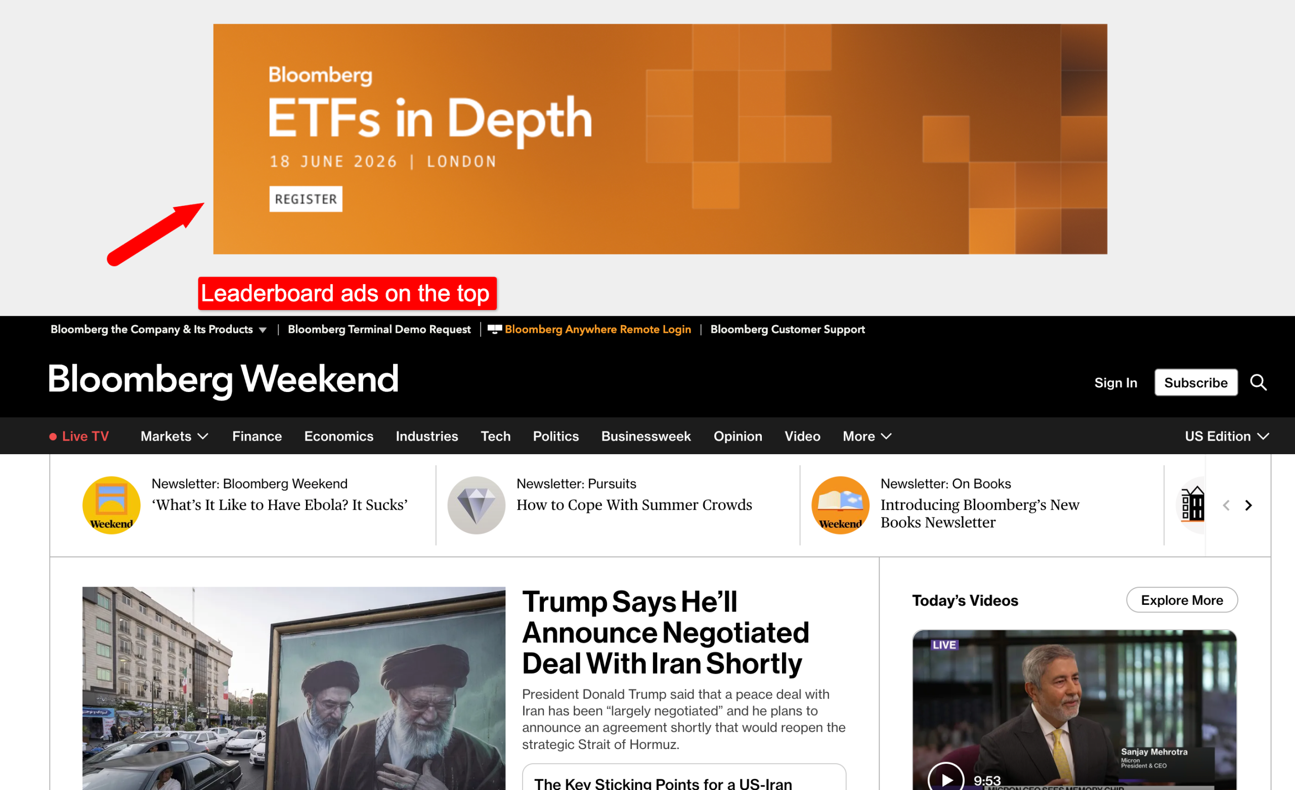 bloomberg ads