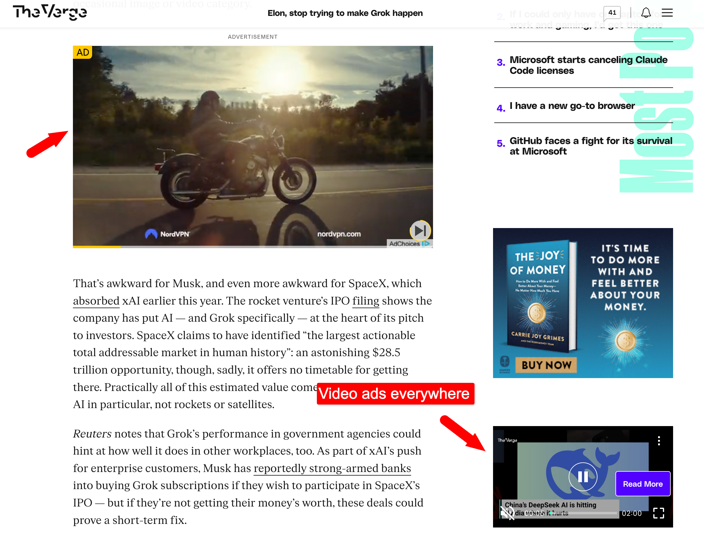 verge ads