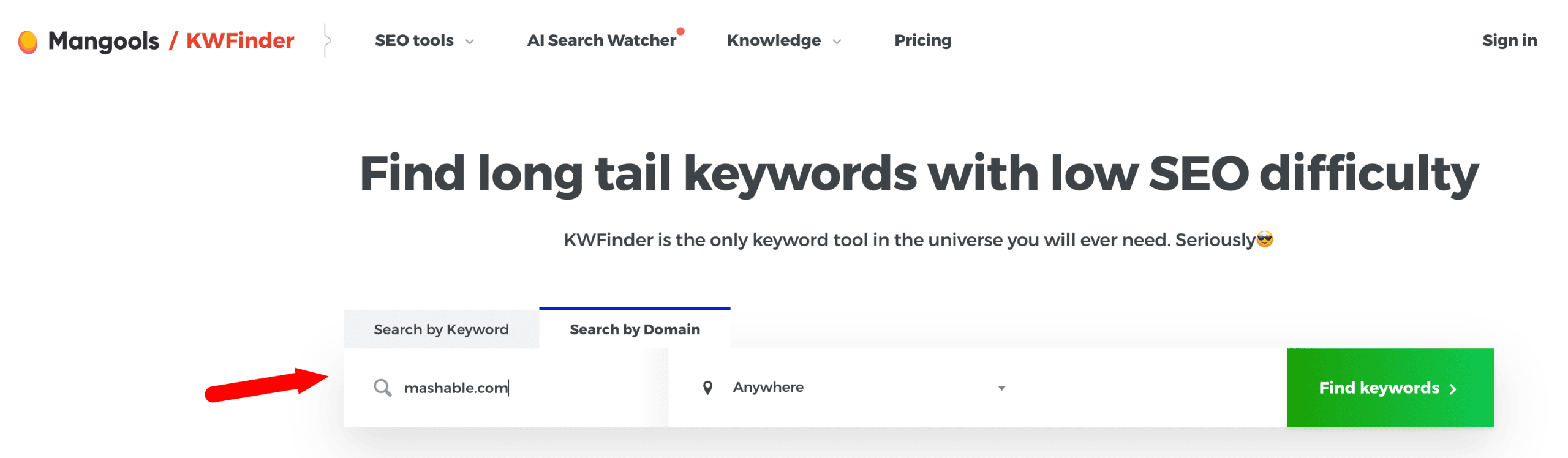 kwfinder