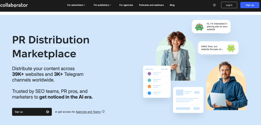 collaborator pro - backlinks buy platform