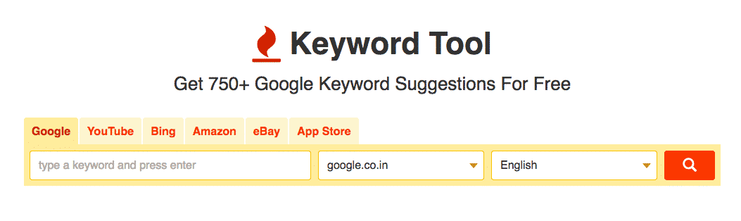 keyword tool