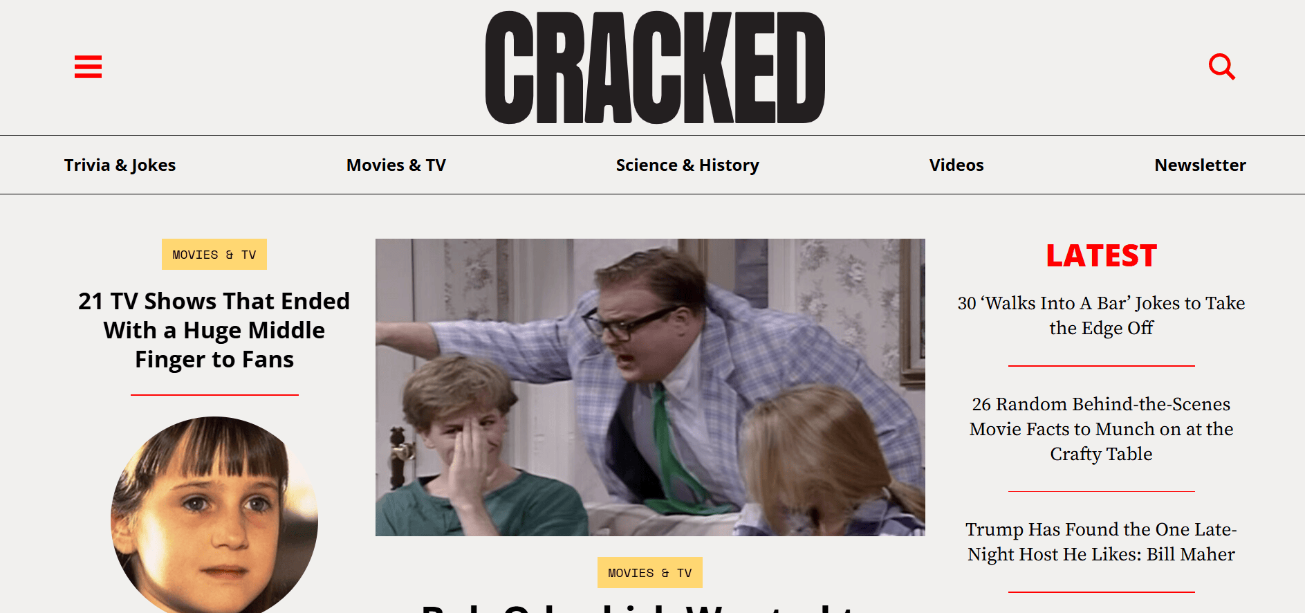Cracked