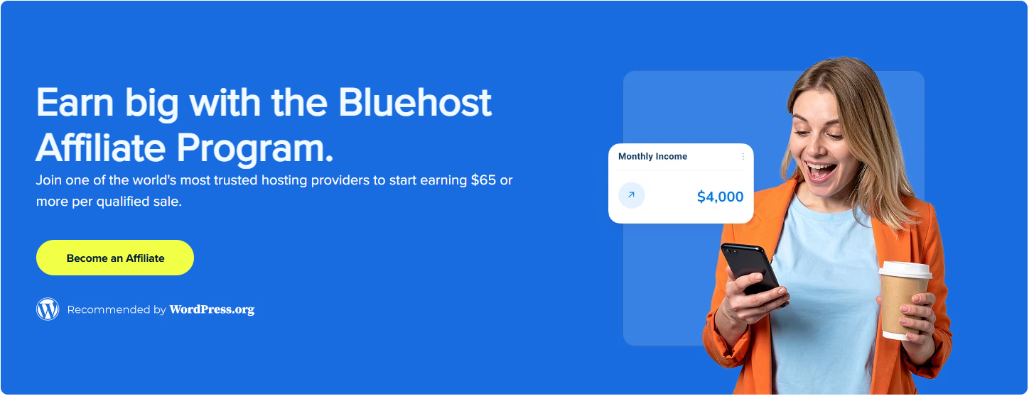 Bluehost Web Hosting Affiliate Program