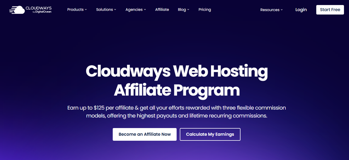 Cloudways Hosting Affiliate Program