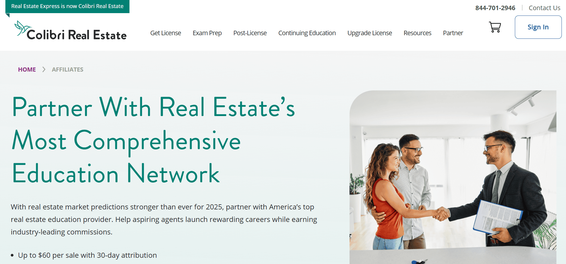 Colibri Real Estate Affiliate Program