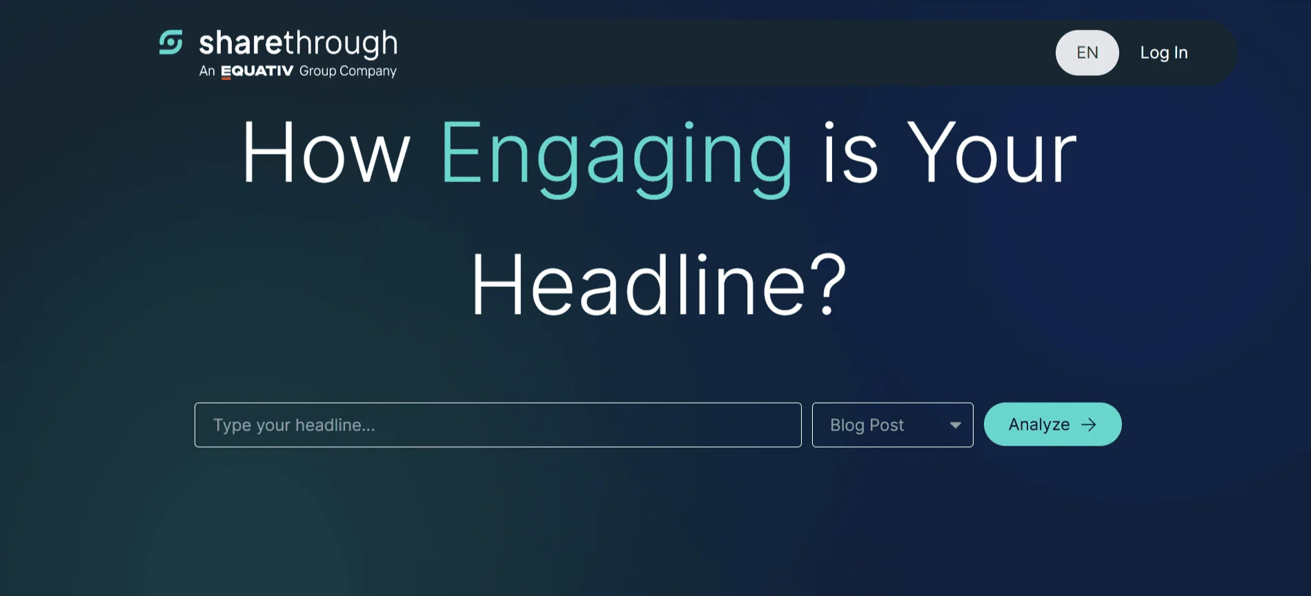 Sharethrough Headline Analyzer