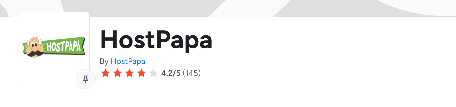 HostPapa Customer ratings on G2;