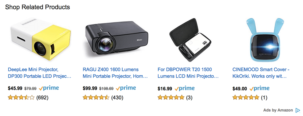 Amazon Native Shopping Ads