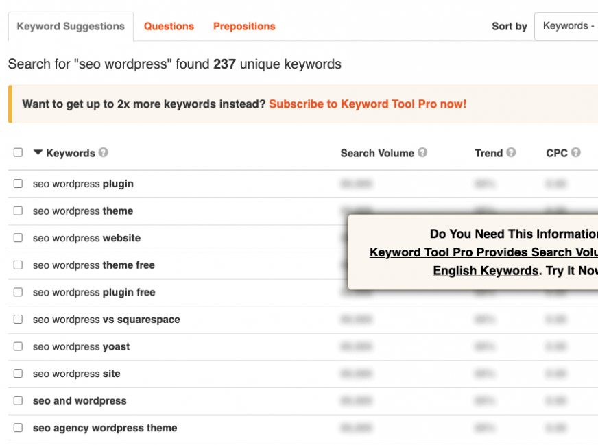11 FREE Keywords Everywhere Alternative Tools for 2023