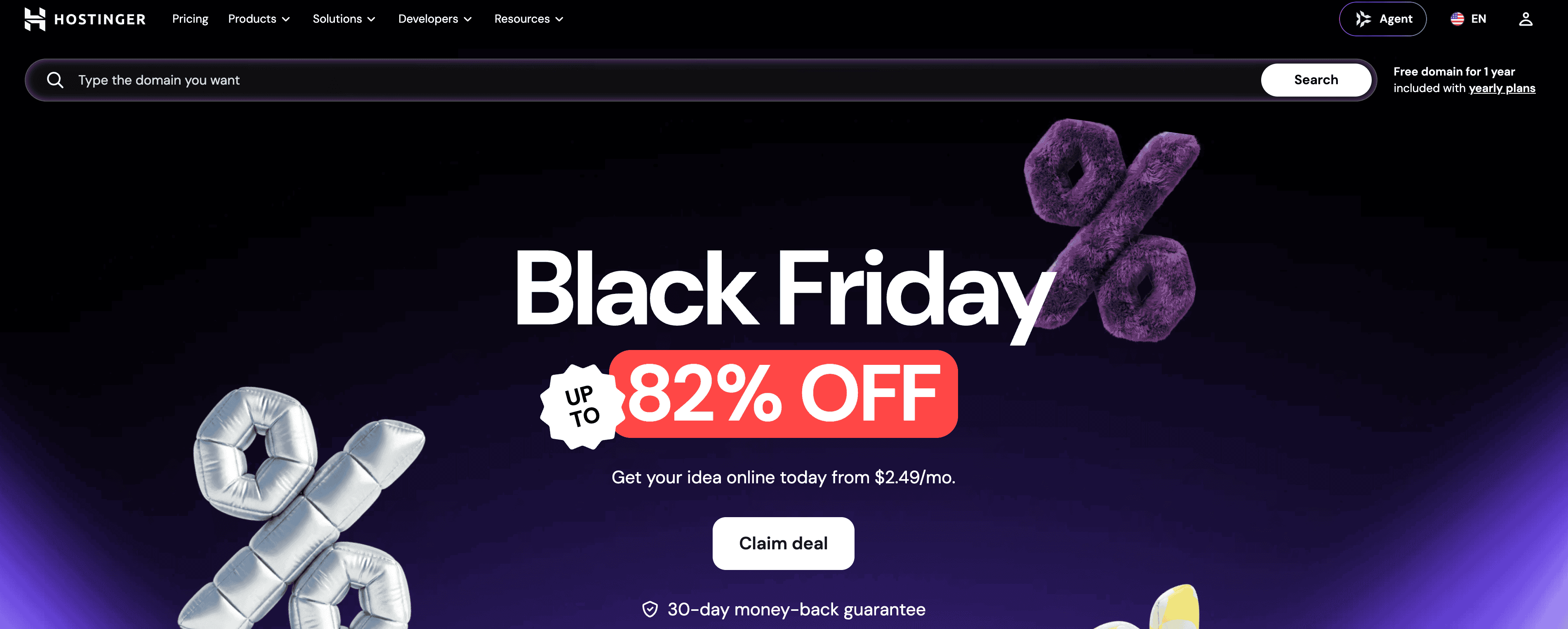 the 2026 new hostinger black friday deal is live