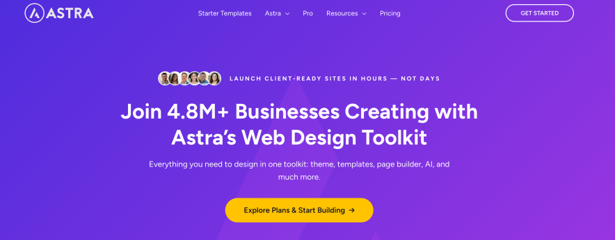 wp astra theme