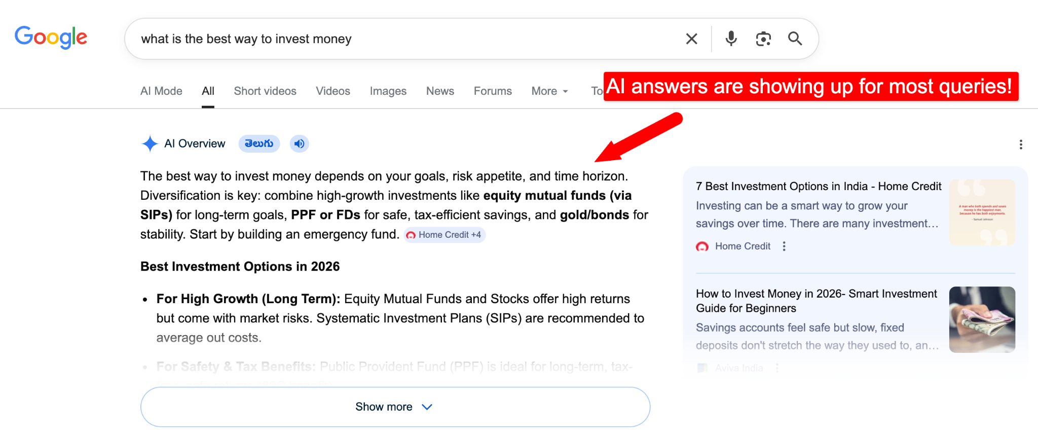 Google's AI Overviews
