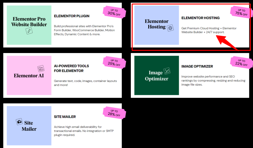 elementor cloud hosting deal black friday