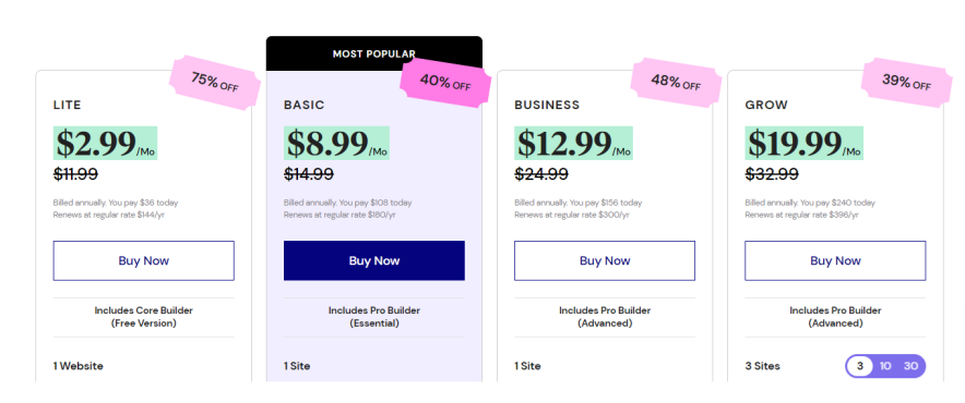elementor cloud hosting pricing this black friday 2025