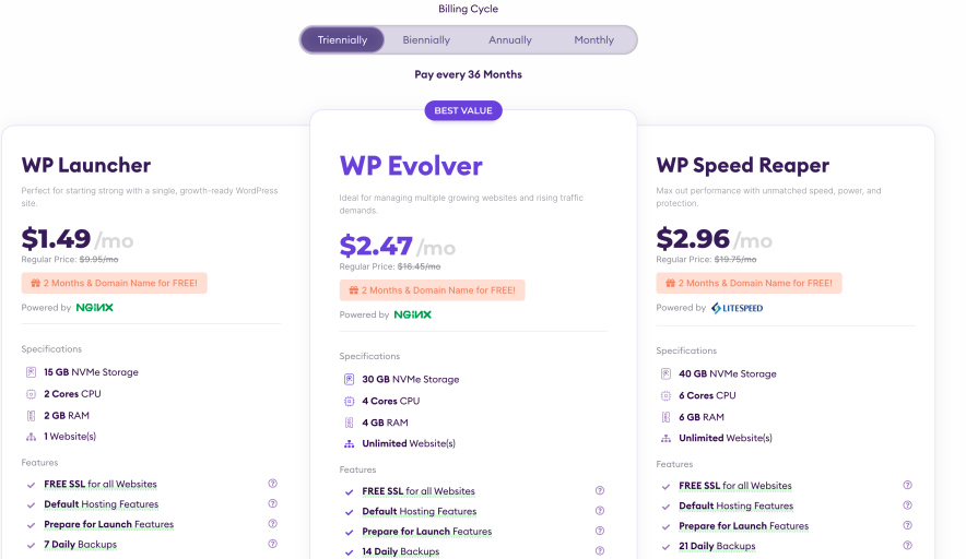 hostarmada discounted plans