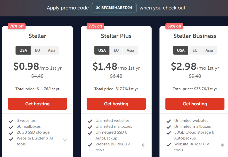 namecheap hosting promo black friday