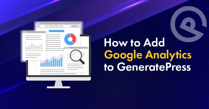 add google analytics code to generatepress