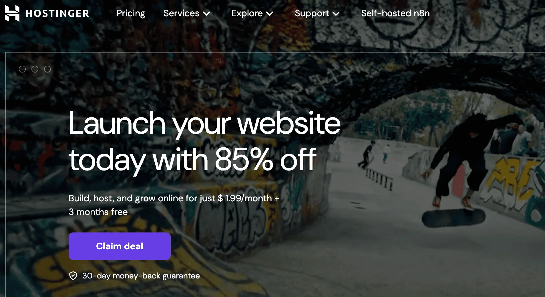 1 Hostinger - Best web hosting for small businesses