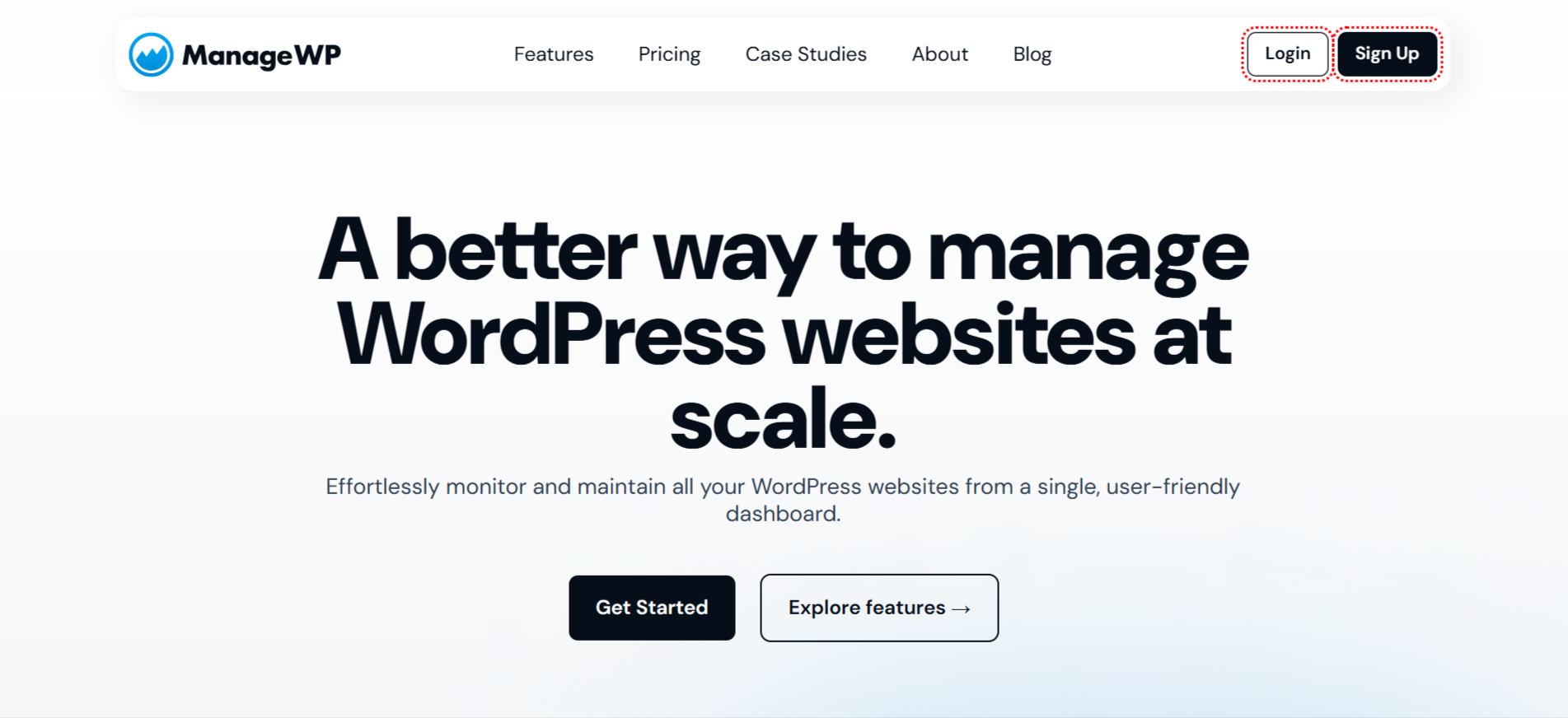 Manage WP