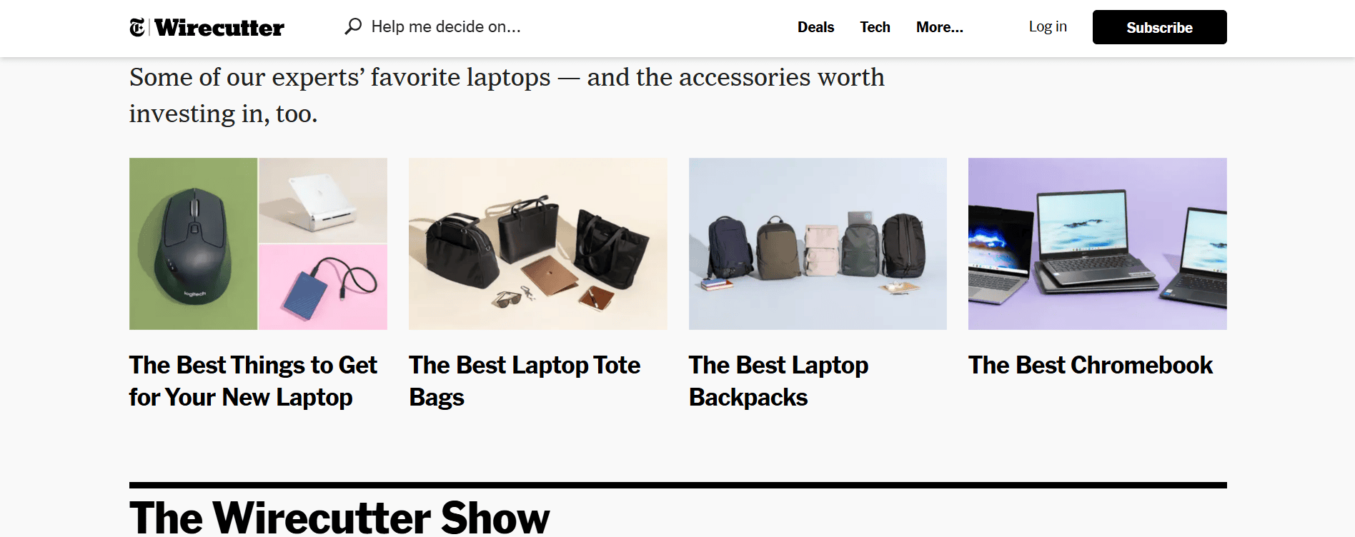 Wirecutter: Product Review Blog Examples