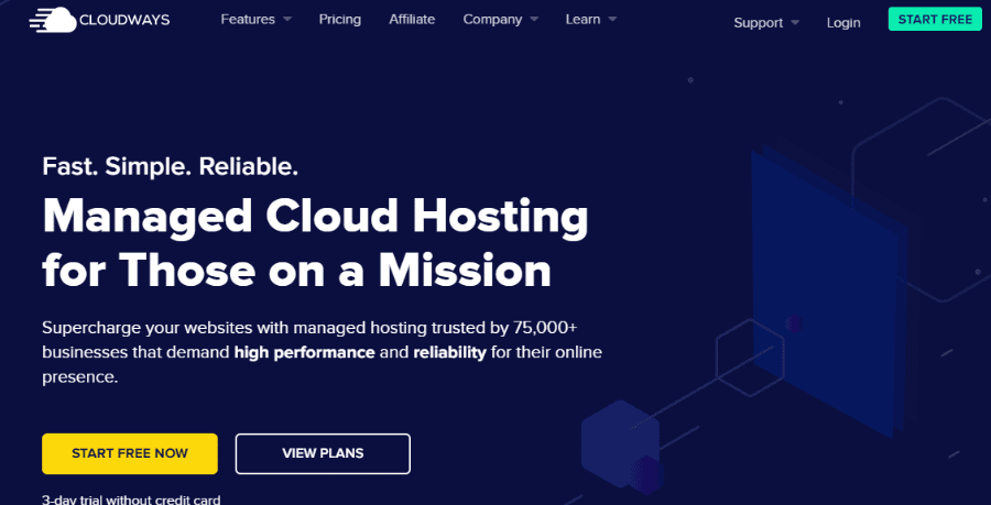 cloudways wordpress hosting india