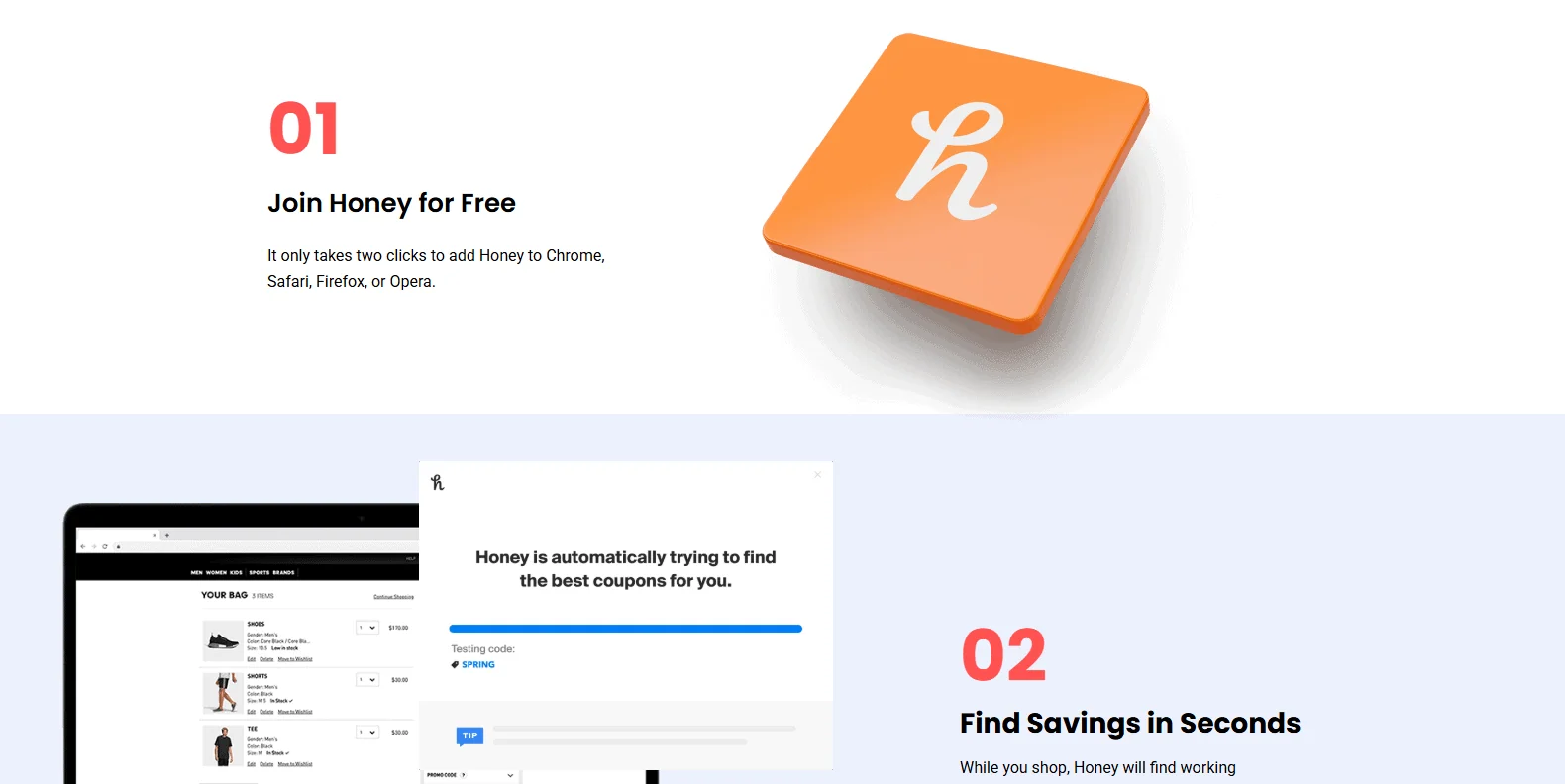 Honey browser extension Honey browser extension