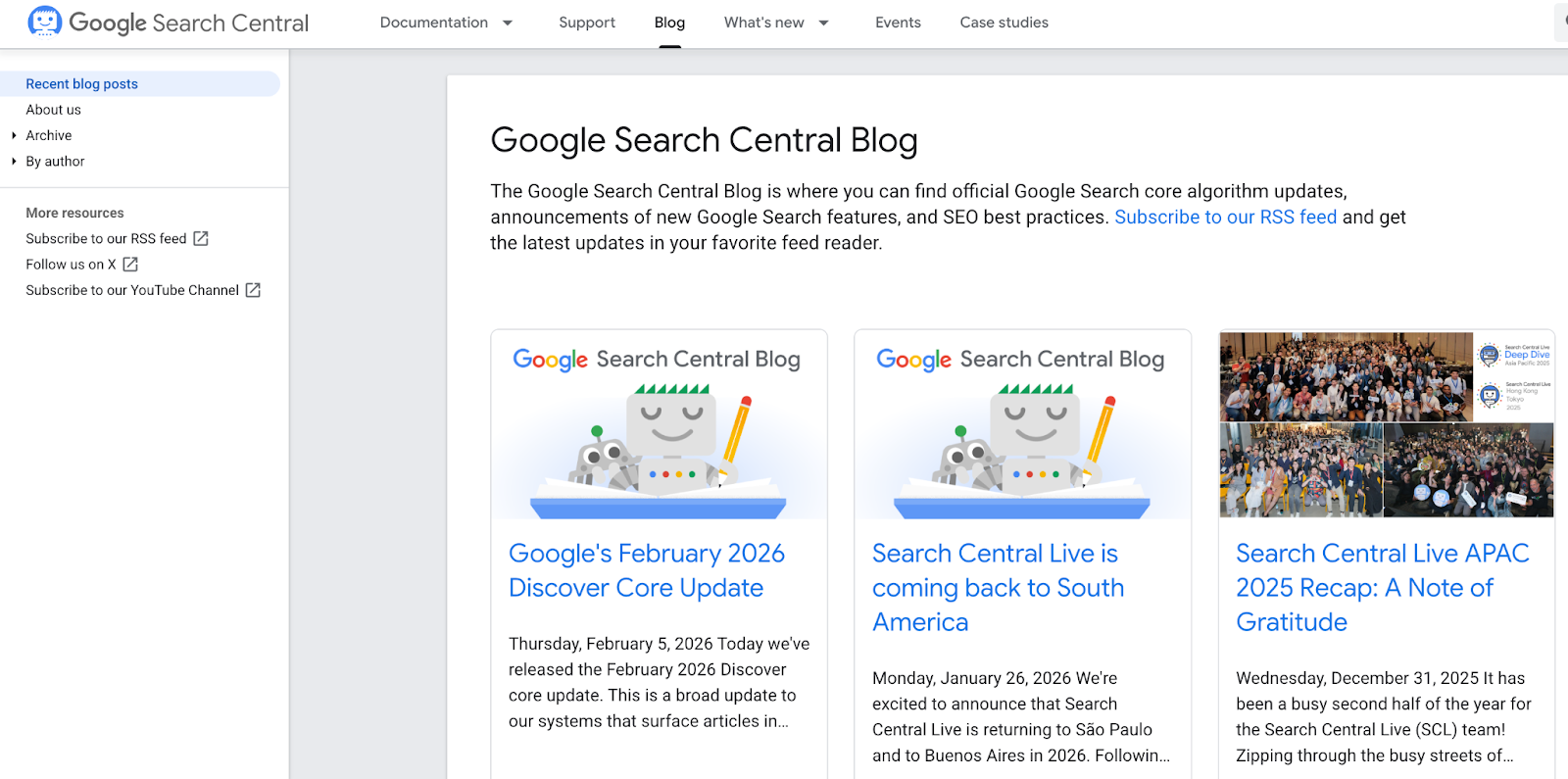 Google Search Central Blog