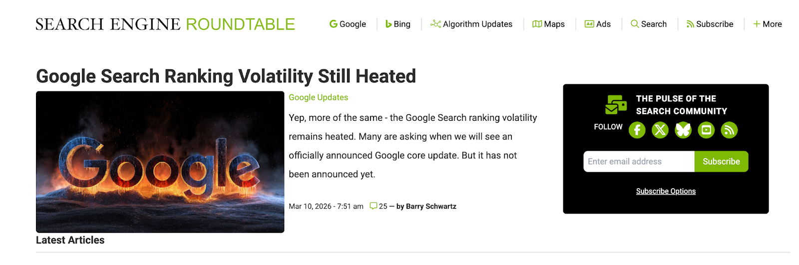 Search Engine Roundtable