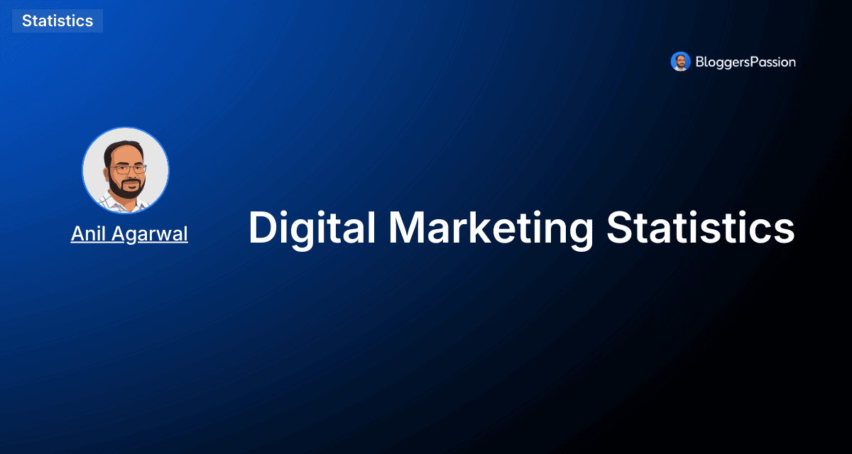 30 Digital Marketing Statistics 2026: Trends, Data & More