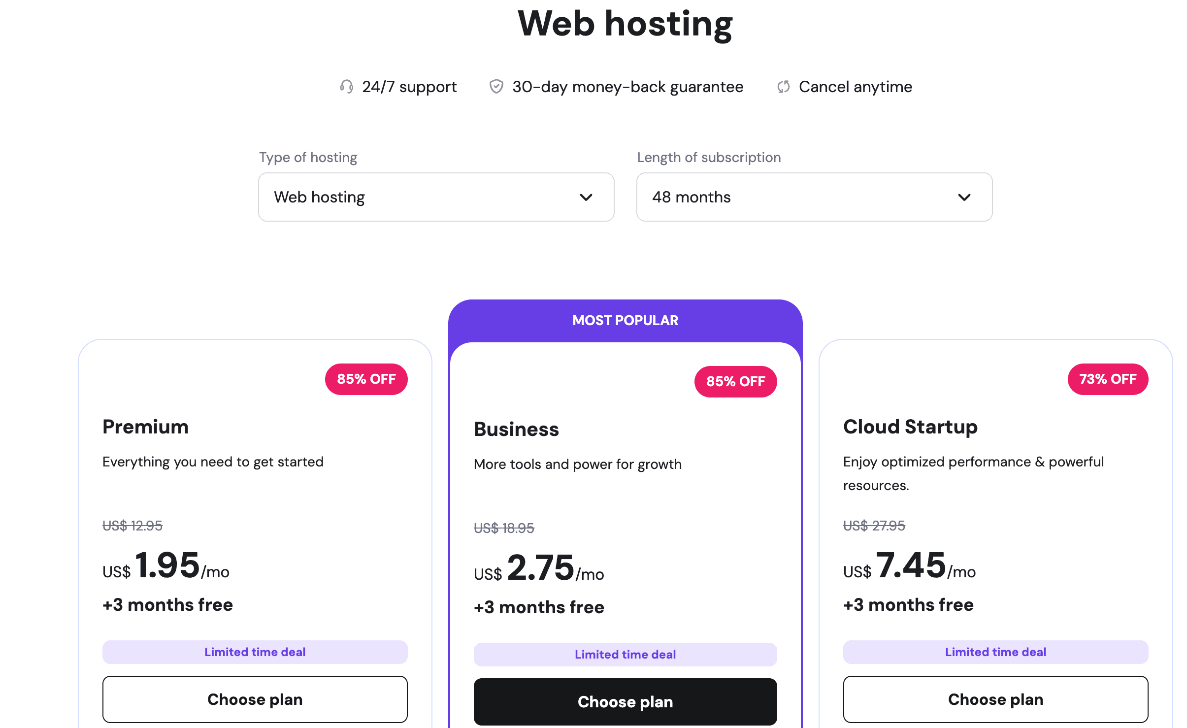 hostinger official website