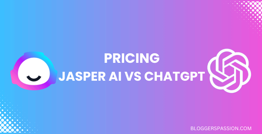 jasper chatgpt pricing