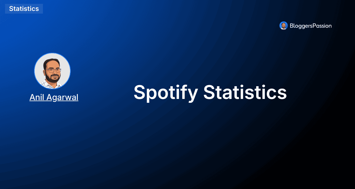 Spotify Statistics Cover