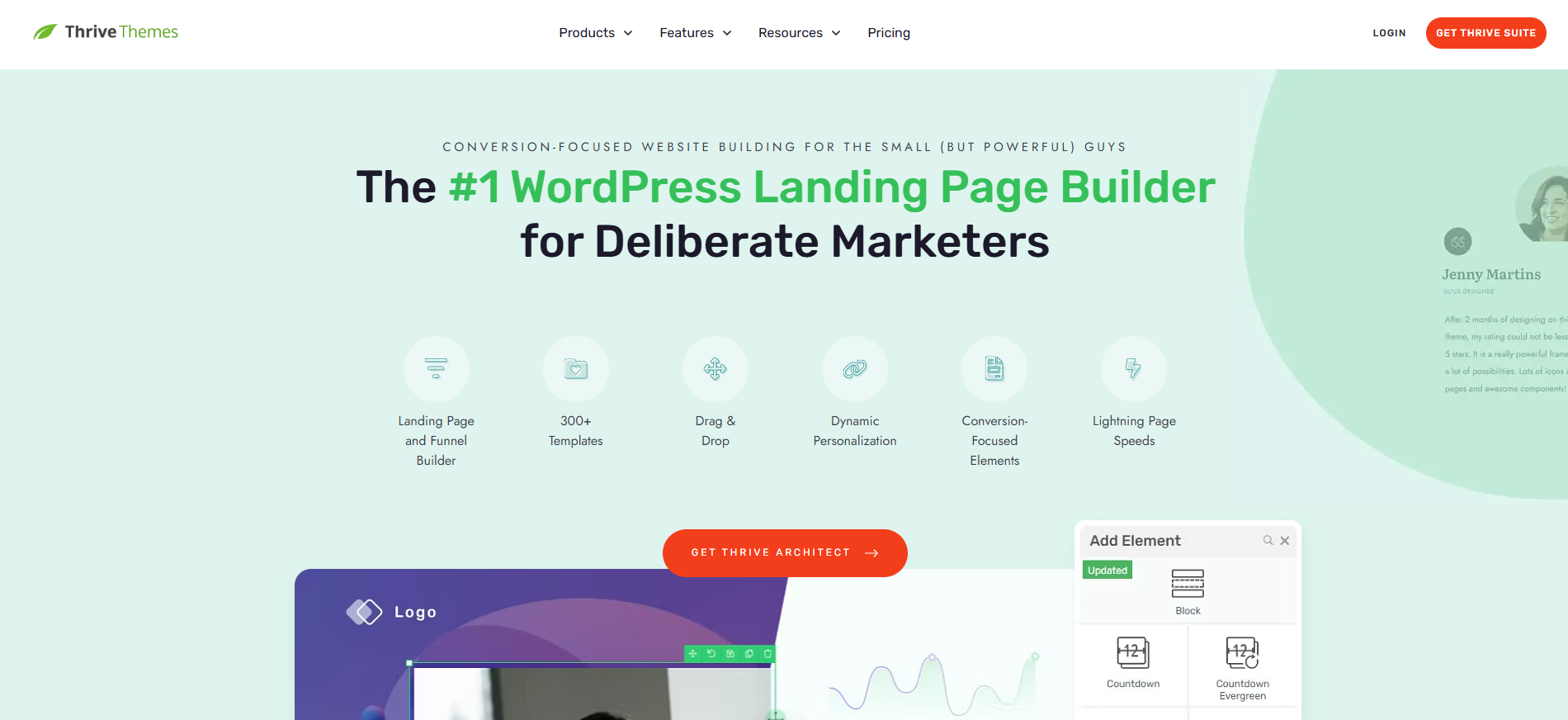 Thrive Architect WordPress Page Builder