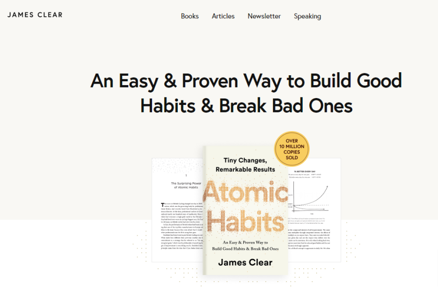 james clear personal blog