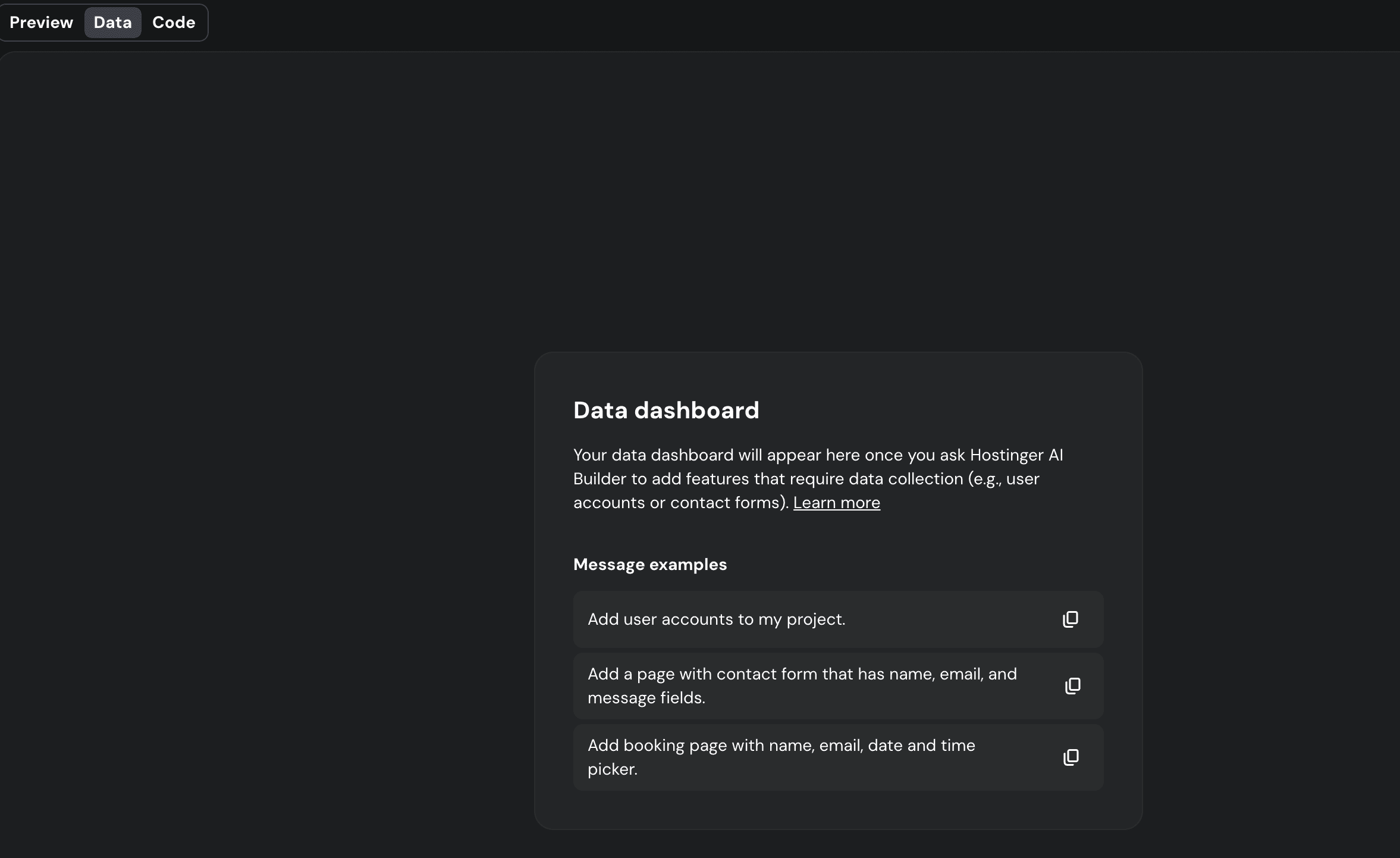 adding database