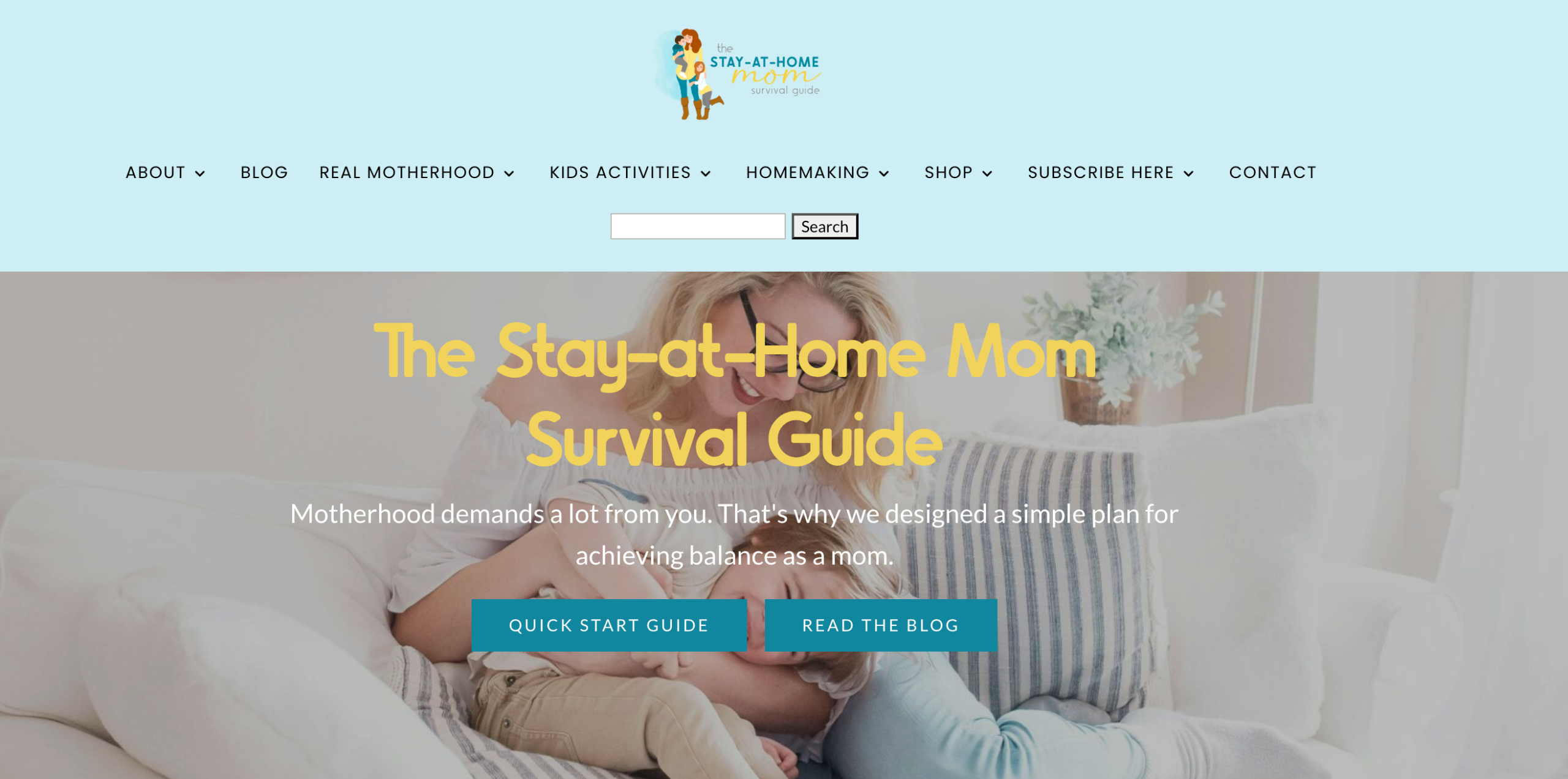 The Stay at Home Mom Survival Guide