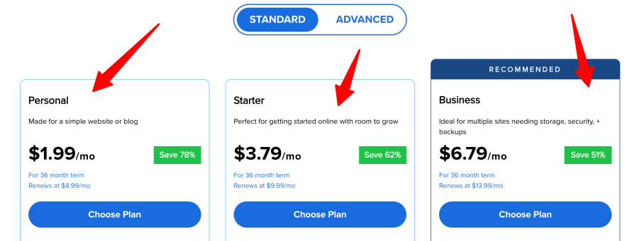 bluehost discount page