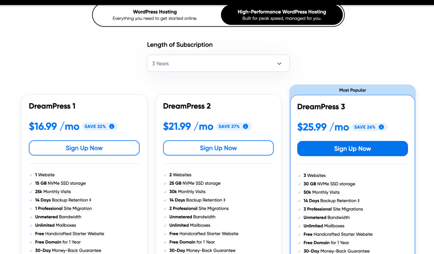 dreamhost black friday deal 2 - save up to 32% on managed wordpress hosting