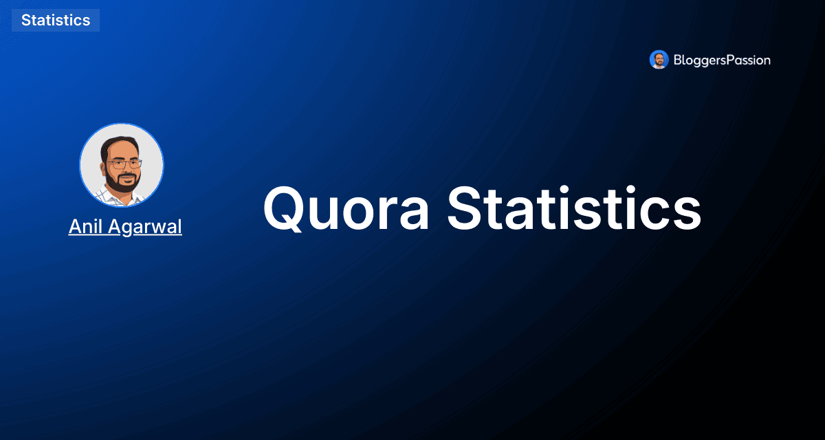 Quora Statistics